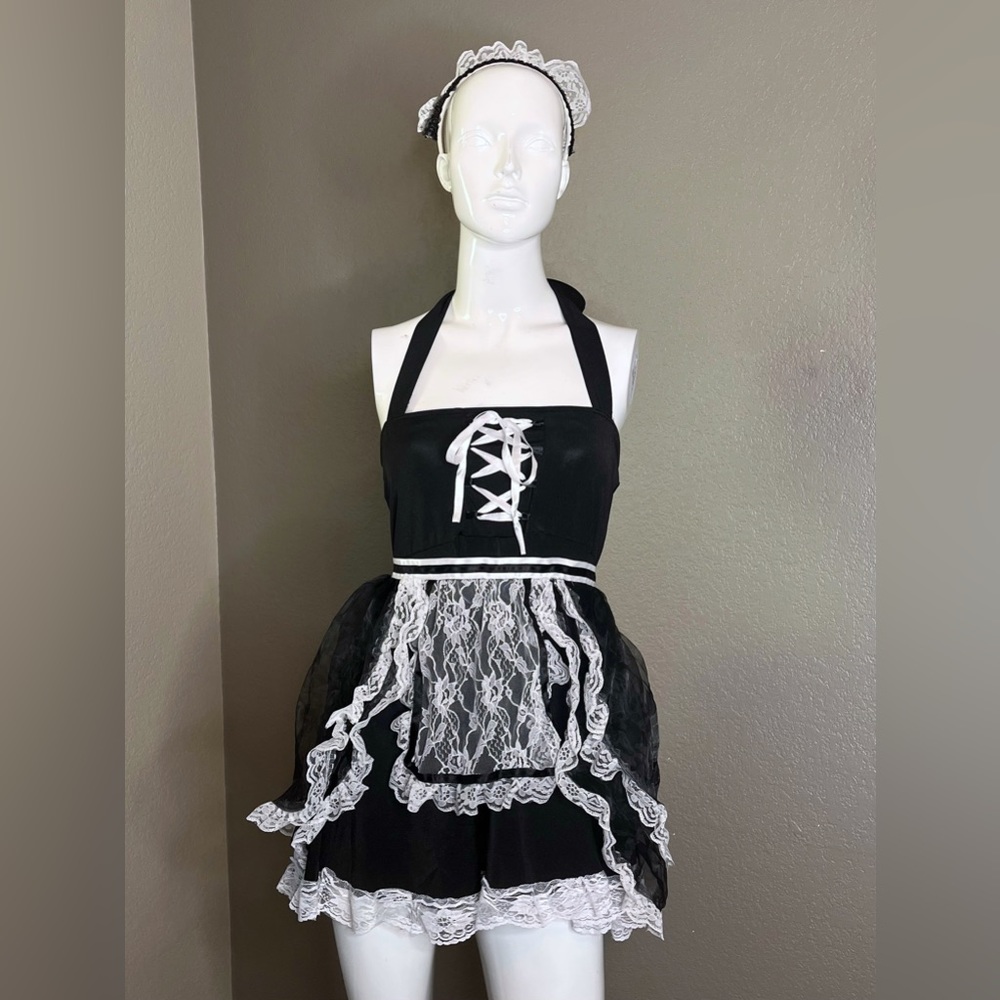3 piece French Maid Lolita costume